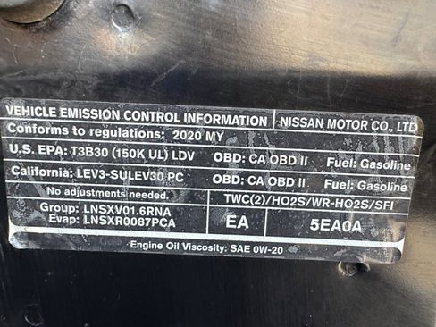 Used 2020 Nissan Versa S FWD image 21