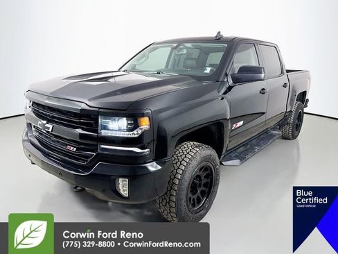 Used 2018 Chevrolet Silverado 1500 LTZ Z71 w/ Midnight Edition image 4
