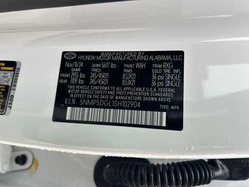 Used 2025 Hyundai Santa Fe Calligraphy image 29