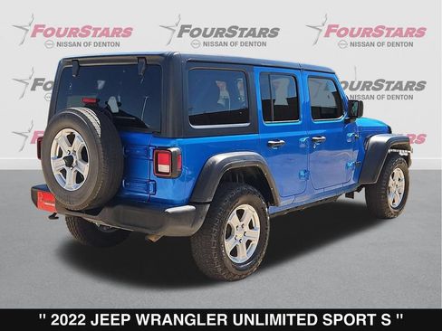 Used 2022 Jeep Wrangler Unlimited Sport AWD/4WD image 4