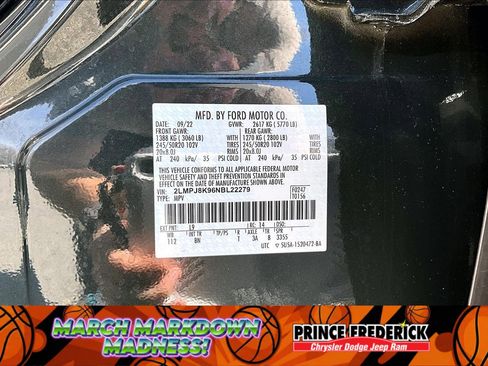 Used 2022 Lincoln Nautilus Reserve w/ Equipment Group 201A image 30