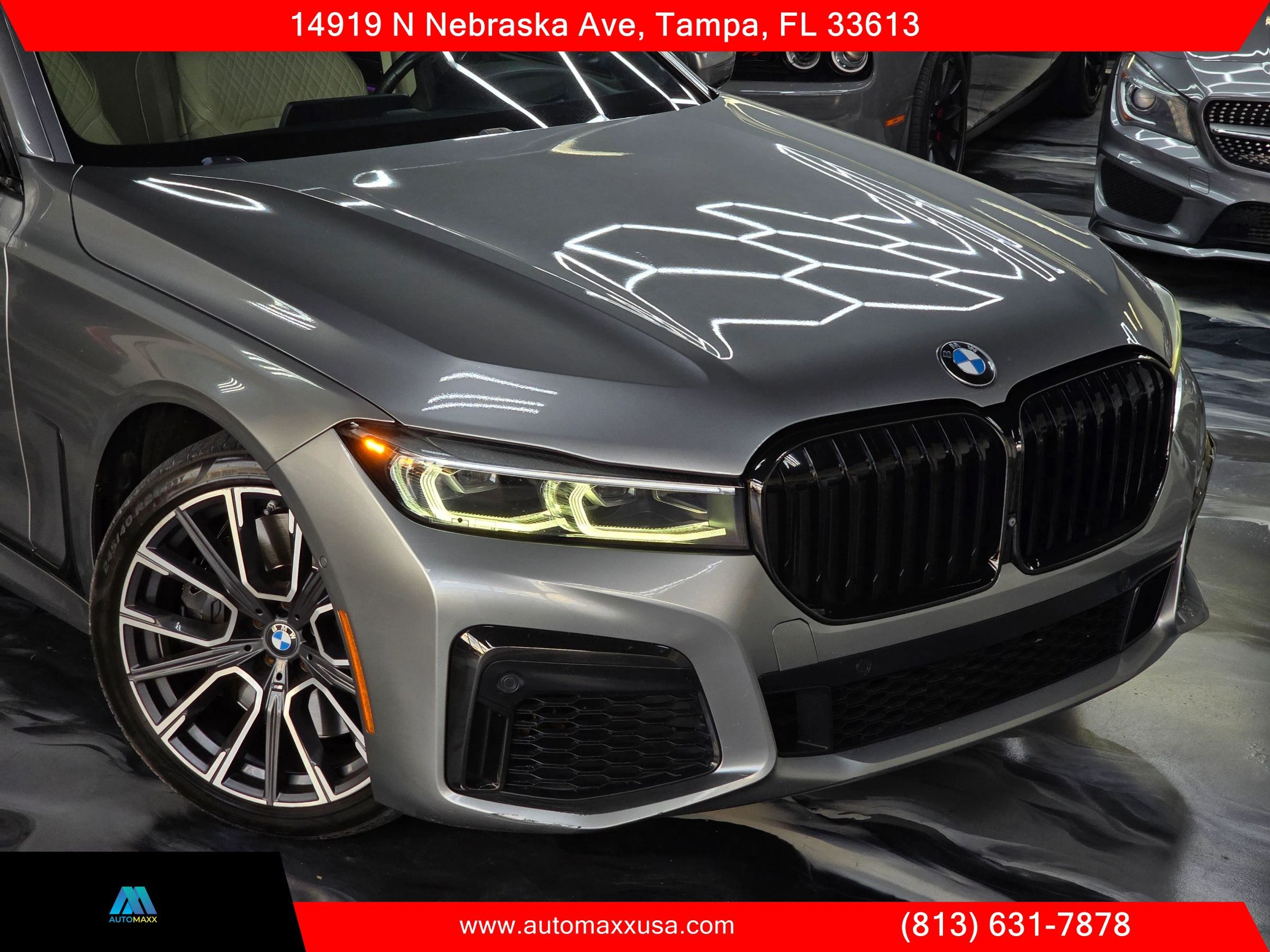 Used 2021 BMW 750i xDrive w/ Executive Package AWD/4WD image 3