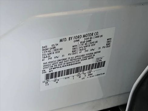 Used 2024 Ford Edge SEL AWD/4WD image 24