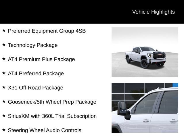 New 2026 GMC Sierra 2500 AT4 w/ AT4 Premium Plus Package AWD/4WD image 8