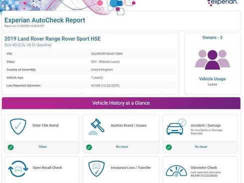 Used 2019 Land Rover Range Rover Sport HSE image 14
