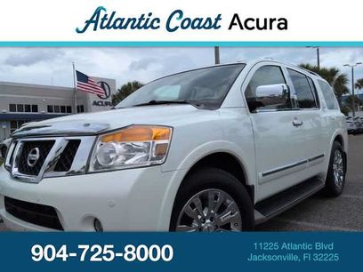 Used 2015 Nissan Armada Platinum w/ 2nd Row Captain Seat Package