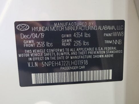 Used 2020 Hyundai Sonata Limited FWD image 33