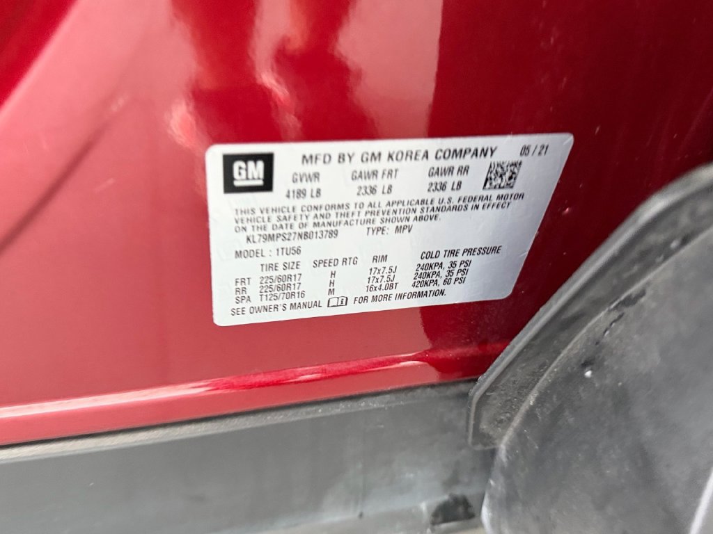 Certified 2022 Chevrolet TrailBlazer LT FWD image 20