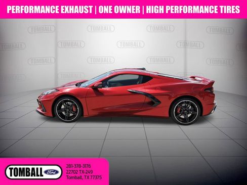 Used 2023 Chevrolet Corvette Stingray Preferred Cpe w/ Z51 Performance Package RWD image 4