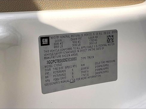 Used 2013 Chevrolet Silverado 1500 LTZ w/ LTZ White Diamond Edition image 15