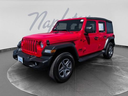 Used 2022 Jeep Wrangler Unlimited Sport AWD/4WD image 1