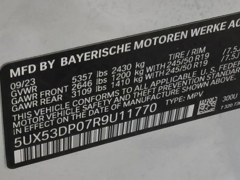 Used 2024 BMW X3 xDrive30i w/ Premium Package AWD/4WD image 14