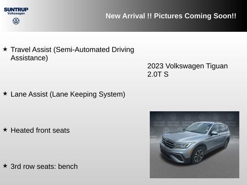 Used 2023 Volkswagen Tiguan S w/ Driver Assistance Package image 11