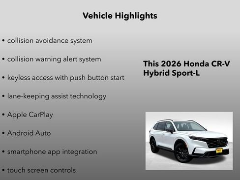 New 2026 Honda CR-V Sport-L image 10