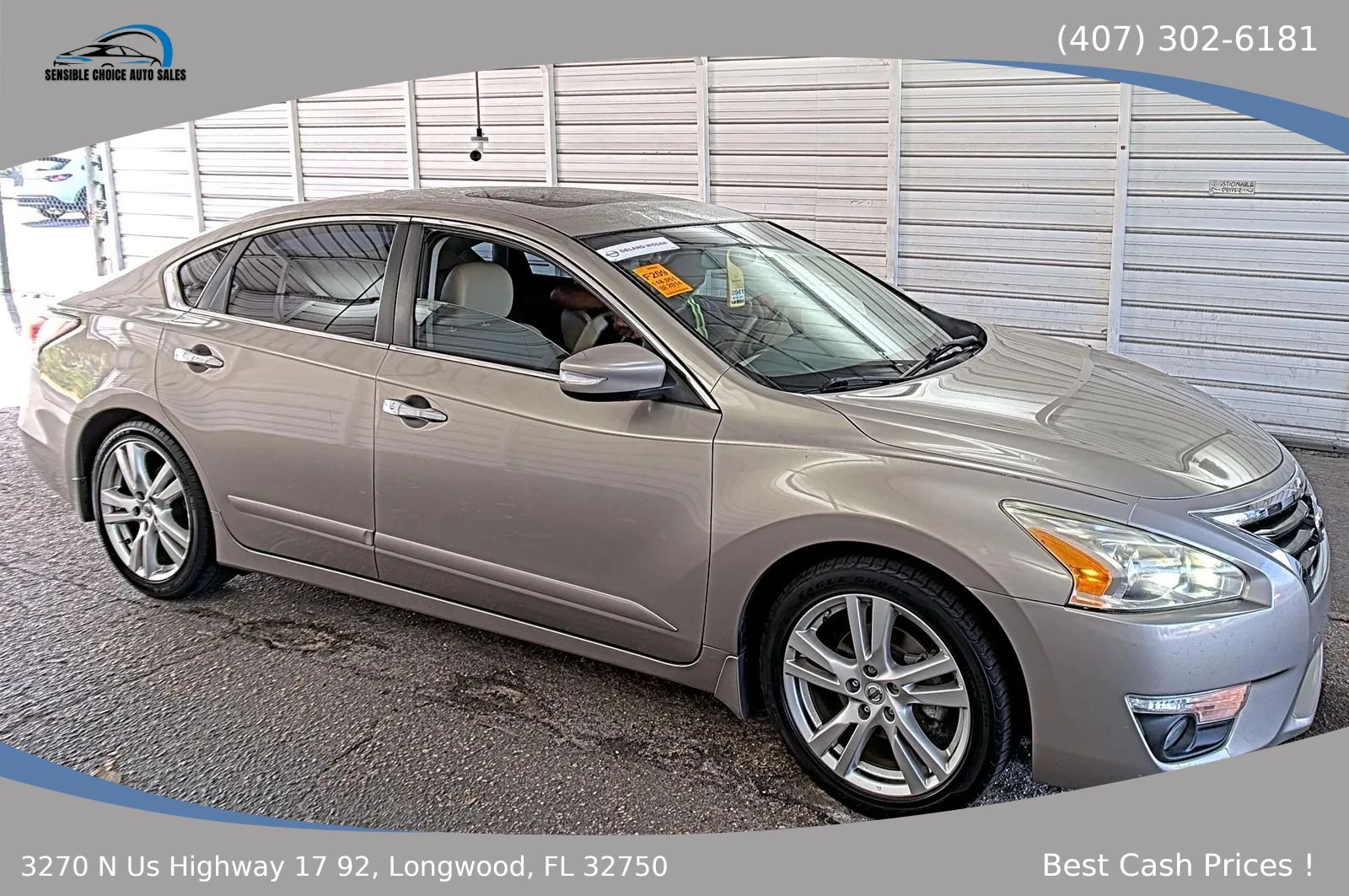 Used 2014 Nissan Altima 3.5 SL w/ Technology Package FWD image 1
