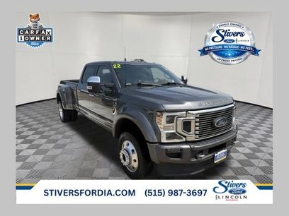 Used 2022 Ford F450 Platinum w/ Snow Plow Prep Package