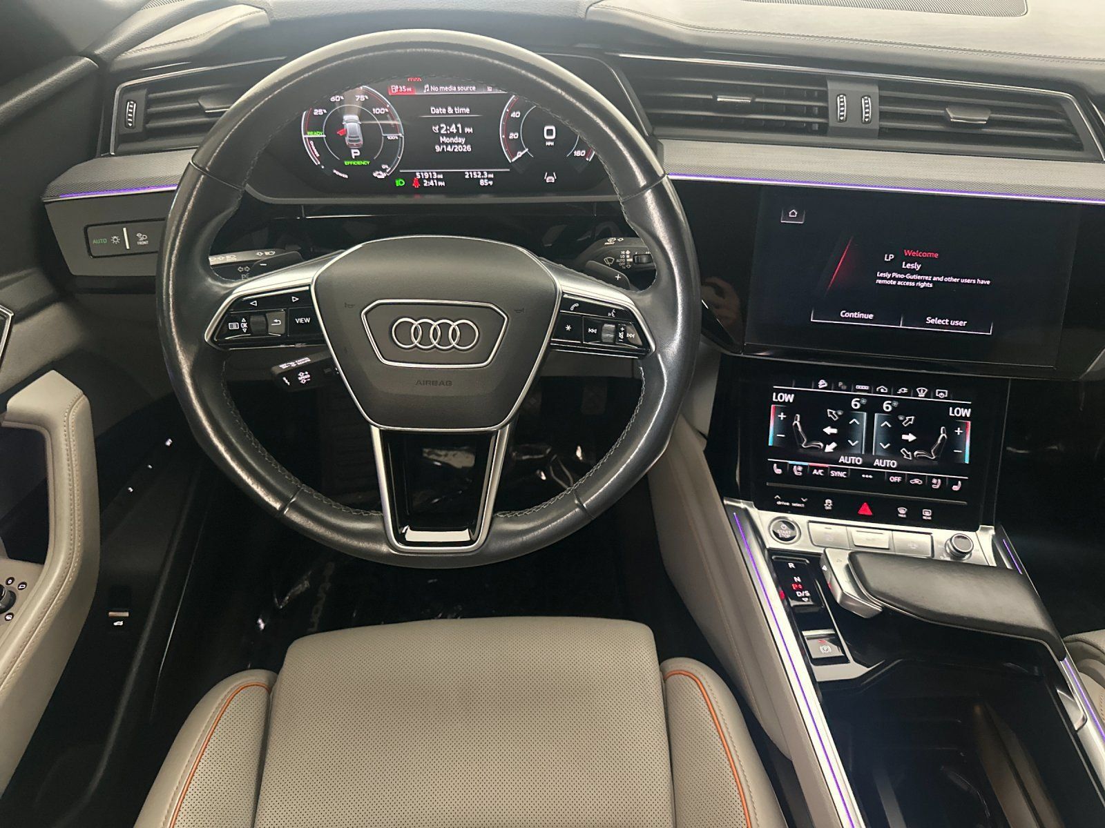 Used 2024 Audi Q8 e-tron Prestige w/ Prestige Package AWD/4WD image 14