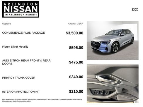 Used 2021 Audi e-tron Premium w/ Convenience Plus Package image 4