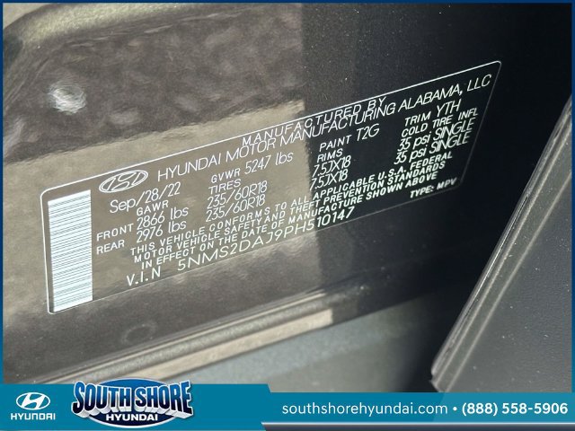 Certified 2023 Hyundai Santa Fe SEL AWD/4WD image 39