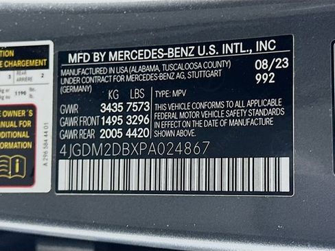 Certified 2023 Mercedes-Benz EQS 450+ SUV image 32