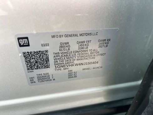 Used 2022 Chevrolet Traverse LT AWD/4WD image 16