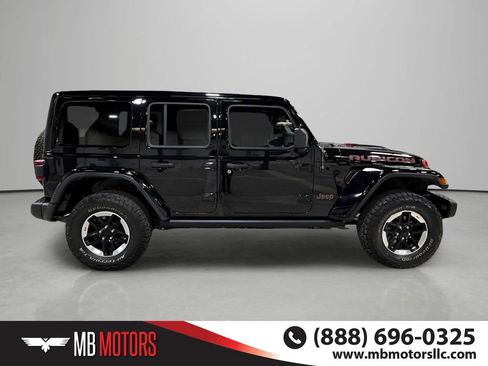 Used 2021 Jeep Wrangler Unlimited Rubicon w/ Uconnect 4C Nav & Sound Group AWD/4WD image 4
