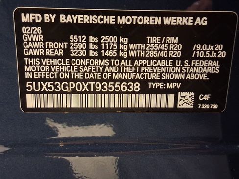 New 2026 BMW X3 xDrive30 w/ Convenience Package image 17