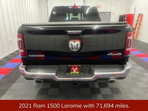 Used 2021 RAM 1500 Laramie AWD/4WD image 3