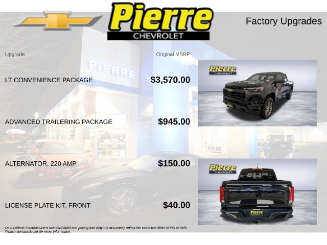 New 2026 Chevrolet Colorado LT w/ LT Convenience Package AWD/4WD image 13