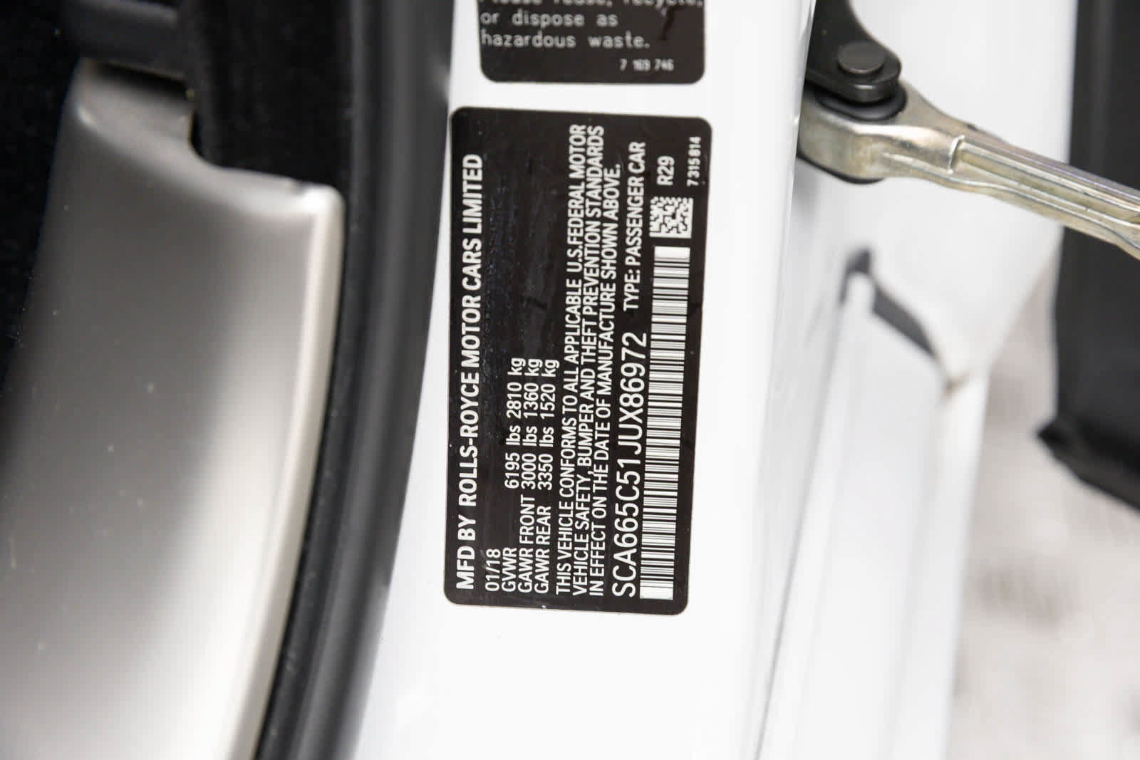 Certified 2018 Rolls-Royce Wraith RWD image 37