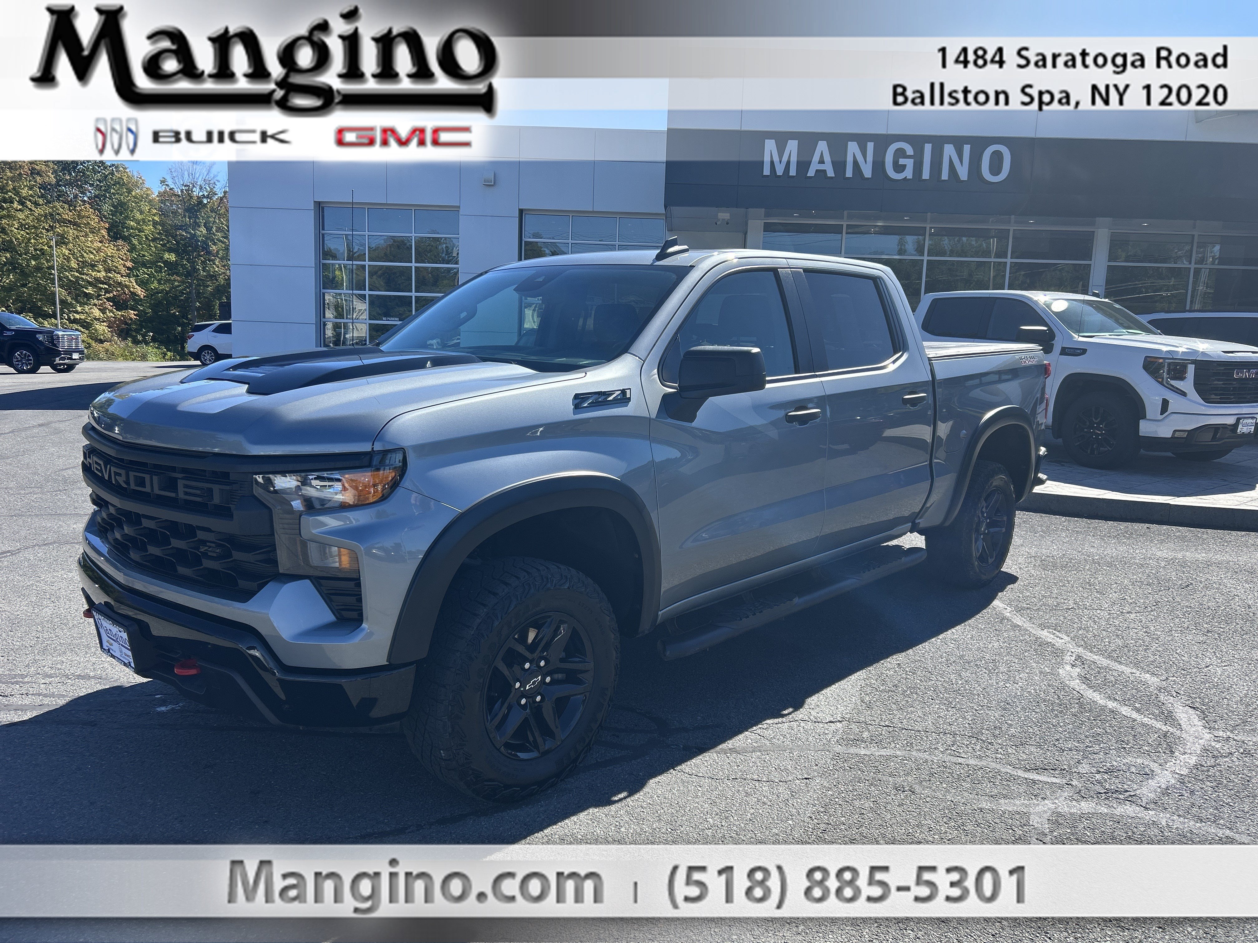 Used 2024 Chevrolet Silverado 1500 Custom Trail Boss w/ LPO, Dark Essentials Package AWD/4WD image 1