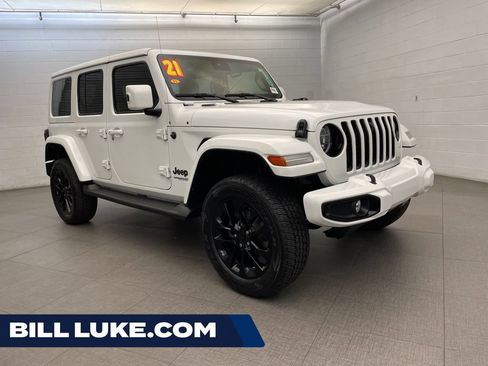 Used 2021 Jeep Wrangler Unlimited Sahara AWD/4WD image 1