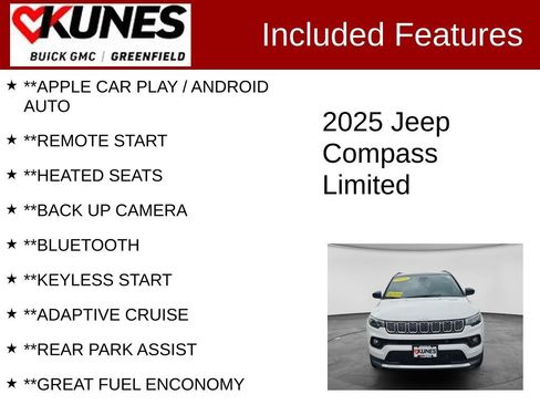 Used 2025 Jeep Compass Limited AWD/4WD image 2