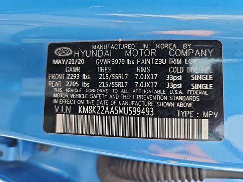 Used 2021 Hyundai Kona SEL image 32