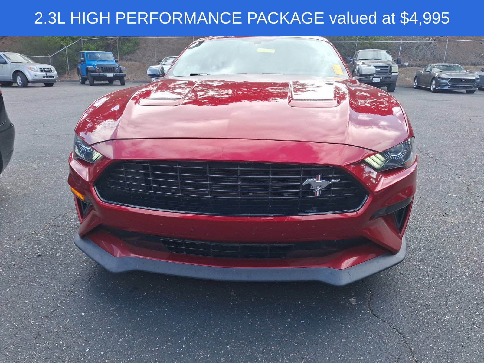 Used 2020 Ford Mustang Premium w/ 2.3L High Performance Package RWD image 3