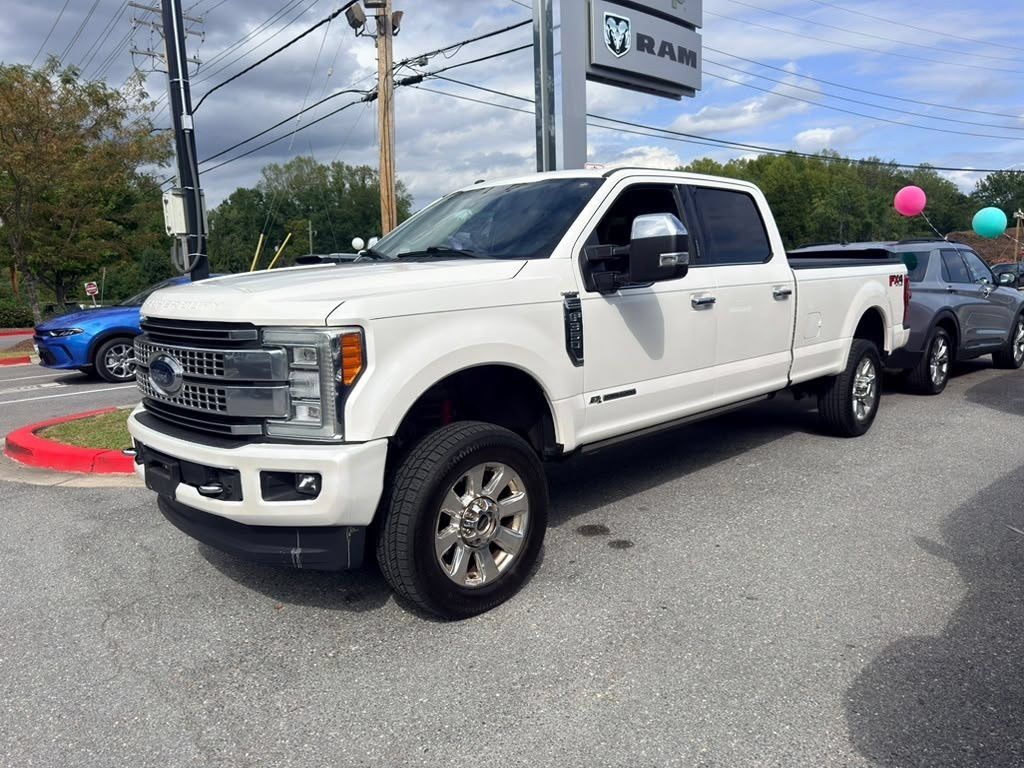 Used 2017 Ford F350 Platinum w/ Platinum Ultimate Package AWD/4WD image 2