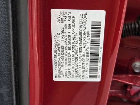 Certified 2026 Honda Passport RTL image 40