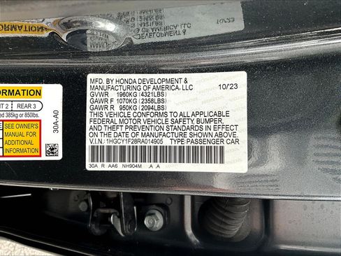 Used 2024 Honda Accord LX image 18