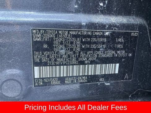 Used 2023 Toyota RAV4 XLE Premium FWD image 20