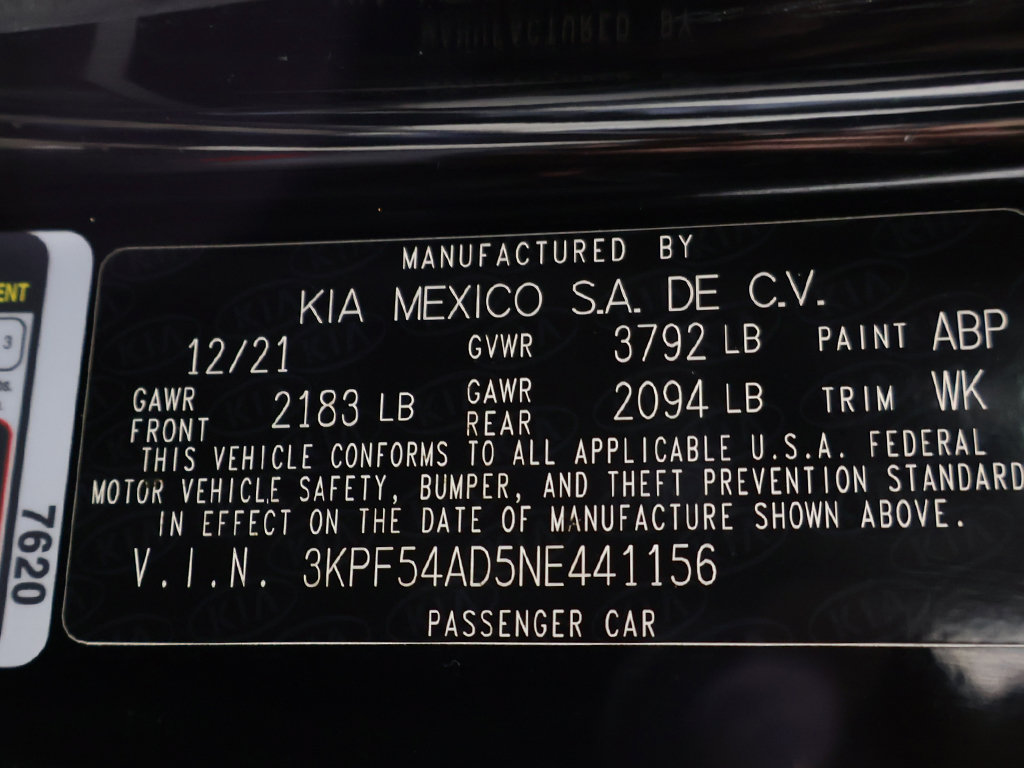 Used 2022 Kia Forte GT-Line w/ GT-Line Premium Package FWD image 52