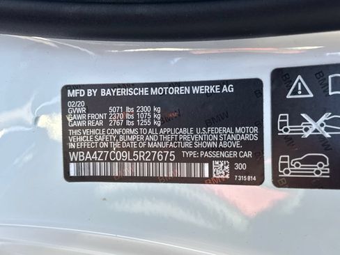 Used 2020 BMW 440i xDrive Convertible w/ M Sport Package AWD/4WD image 27