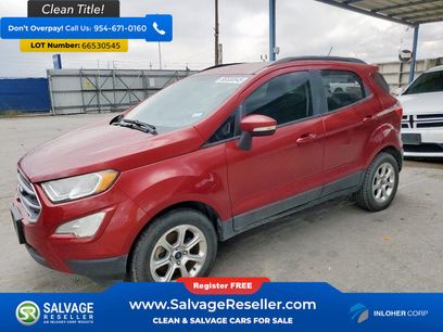 Used 2019 Ford EcoSport SE w/ SE Convenience Package