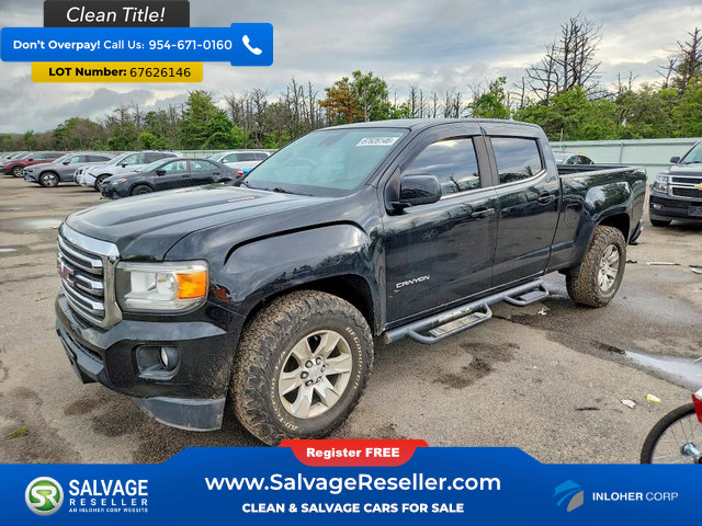 Used 2017 GMC Canyon SLE w/ SLE Convenience Package AWD/4WD image 1