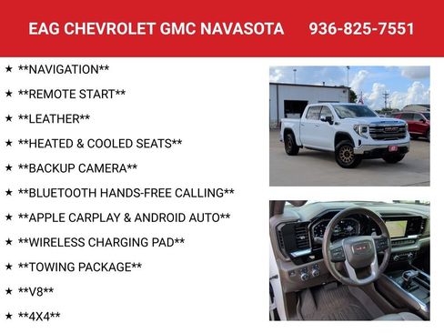 Used 2023 GMC Sierra 1500 SLT w/ SLT Premium Package AWD/4WD image 4