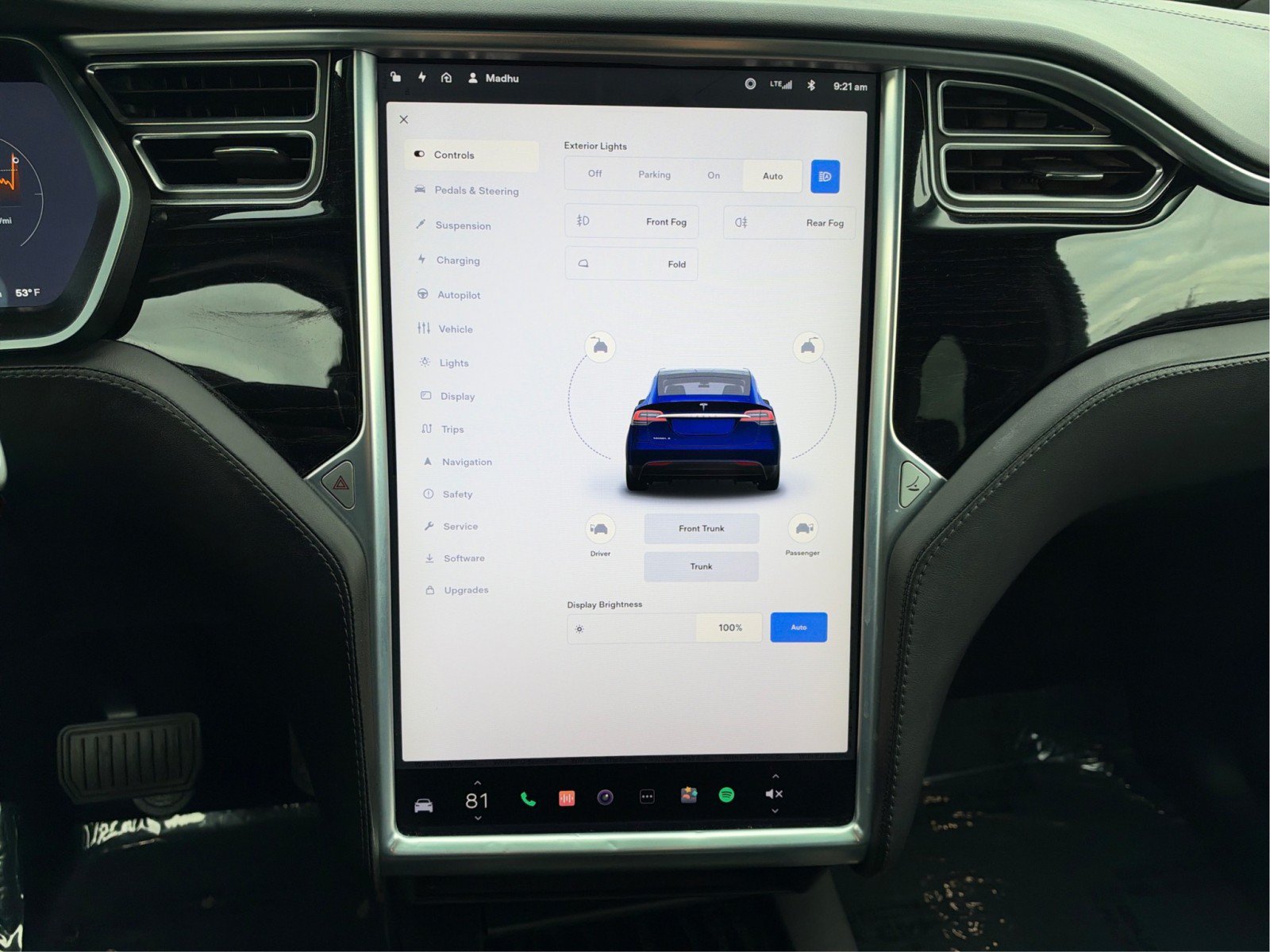 Used 2017 Tesla Model X 75D AWD/4WD image 14