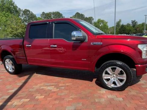 Used 2015 Ford F150 Platinum w/ Trailer Tow Package AWD/4WD image 3