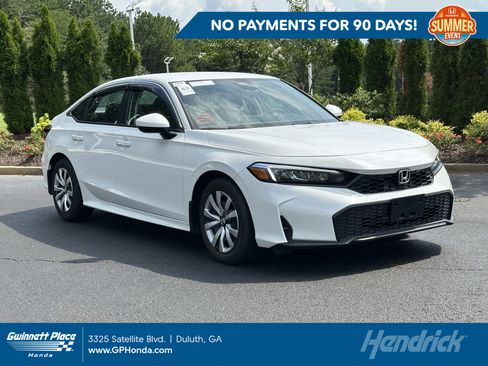 Used 2025 Honda Civic LX image 1