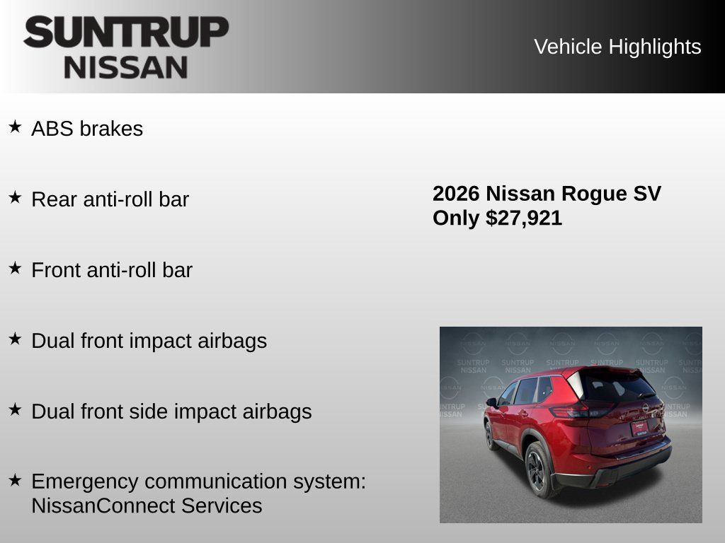 Certified 2026 Nissan Rogue SV AWD/4WD image 30
