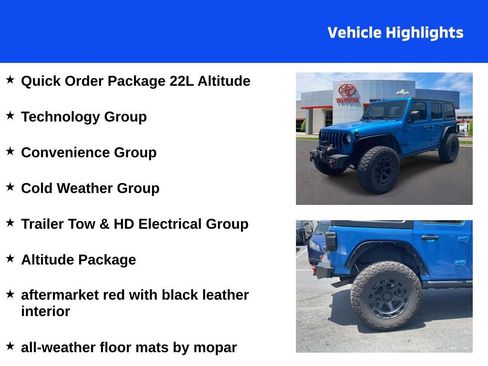Used 2022 Jeep Wrangler Unlimited Sport AWD/4WD image 4
