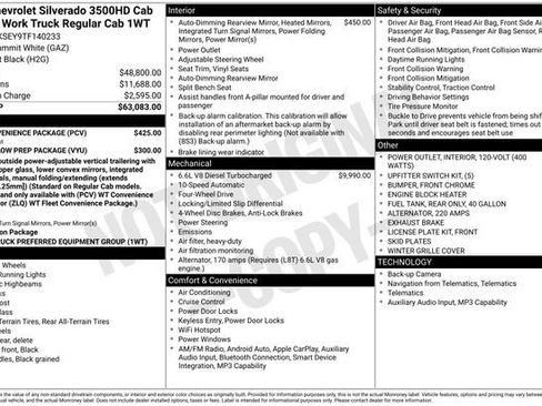 New 2026 Chevrolet Silverado 3500 W/T w/ WT Convenience Package image 36